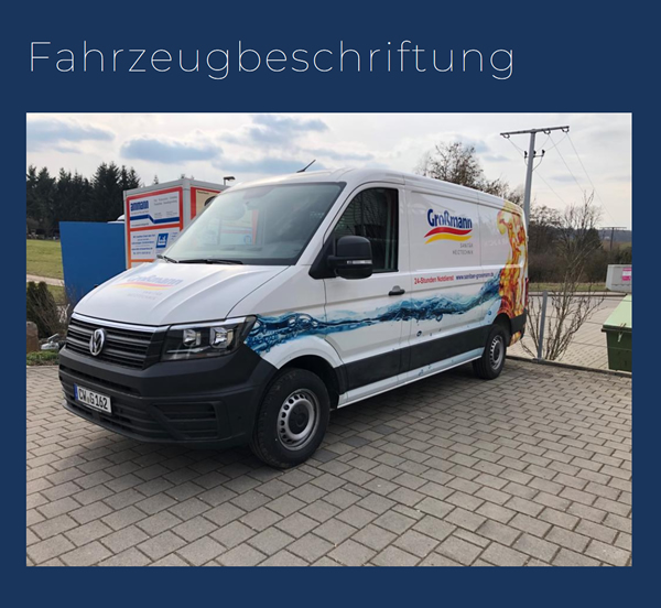 Fahrzeugbeschriftung für  Frickenhausen
